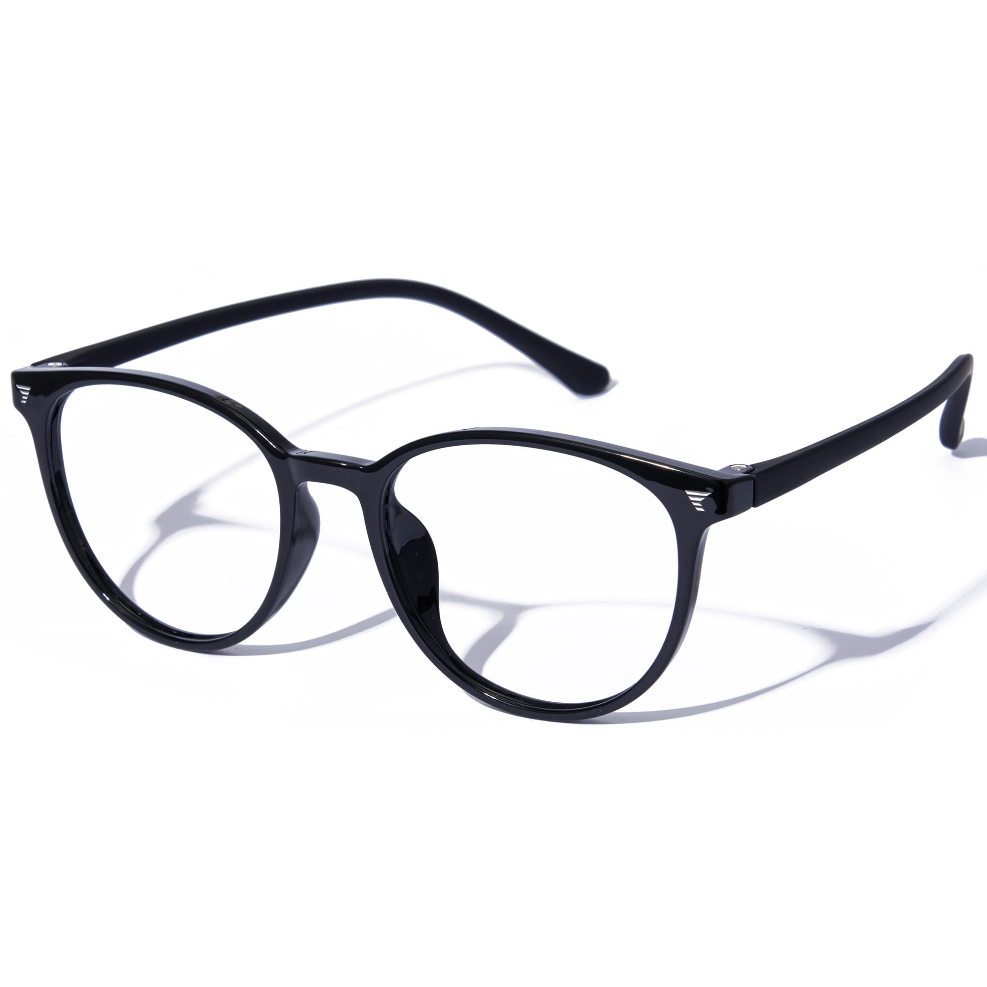 Cyxus Occhiali Luce Blu Uomo Donna Leggero Occhiali Da Computer Retrò Occhiali Anti Mal di Testa Affaticamento Degli Occhi 8350