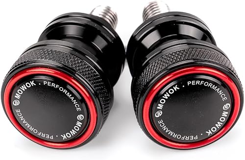 Vista 16 de MOWOK Se adapta a 150NK 250NK 250SR 400NK 650NK 400GT 650TR-G 650MT 800MT Accesorios Motocicleta M10 Basculante Carretes Slider Stand (negro)