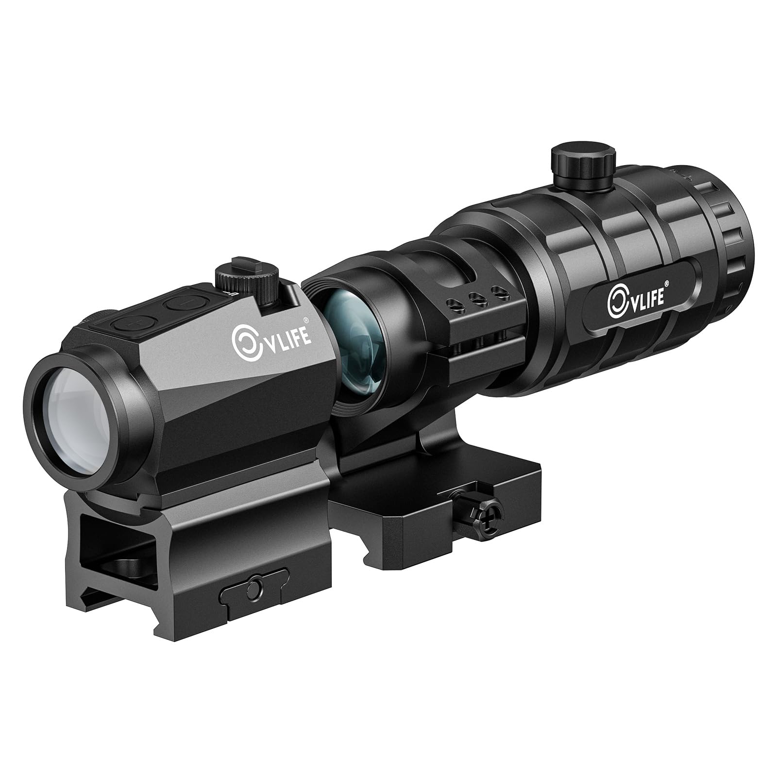 Amazon.com: CVLIFE JackalHowl Red/Green Dot Sight & 3X Magnifier
