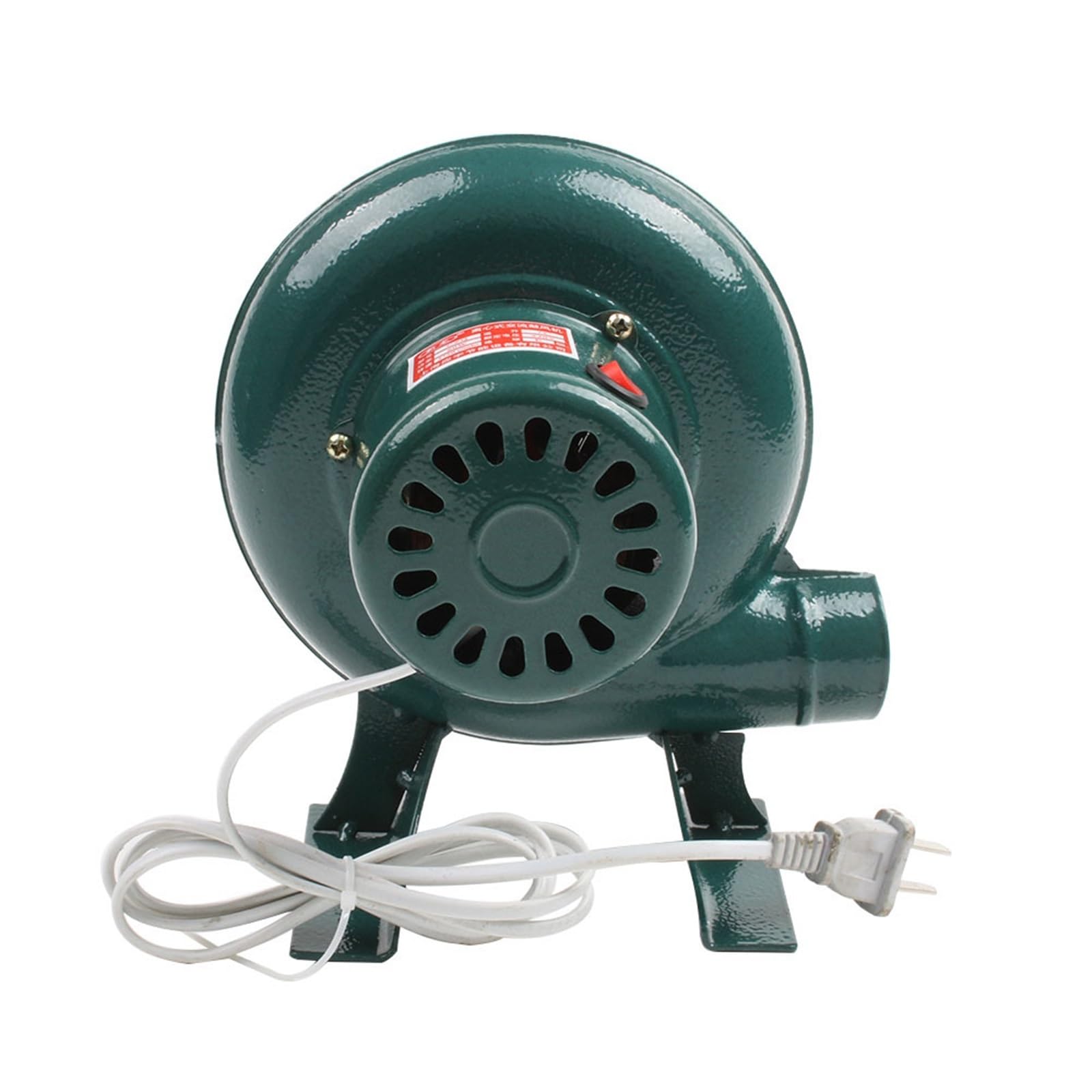 220 V ~ 240 V dmuchawa domowa żelazna dmuchawa do grilla mała dmuchawa odśrodkowa 30 W 40 W 60 W 80 W adapter UE zielona do grilla (30 W)