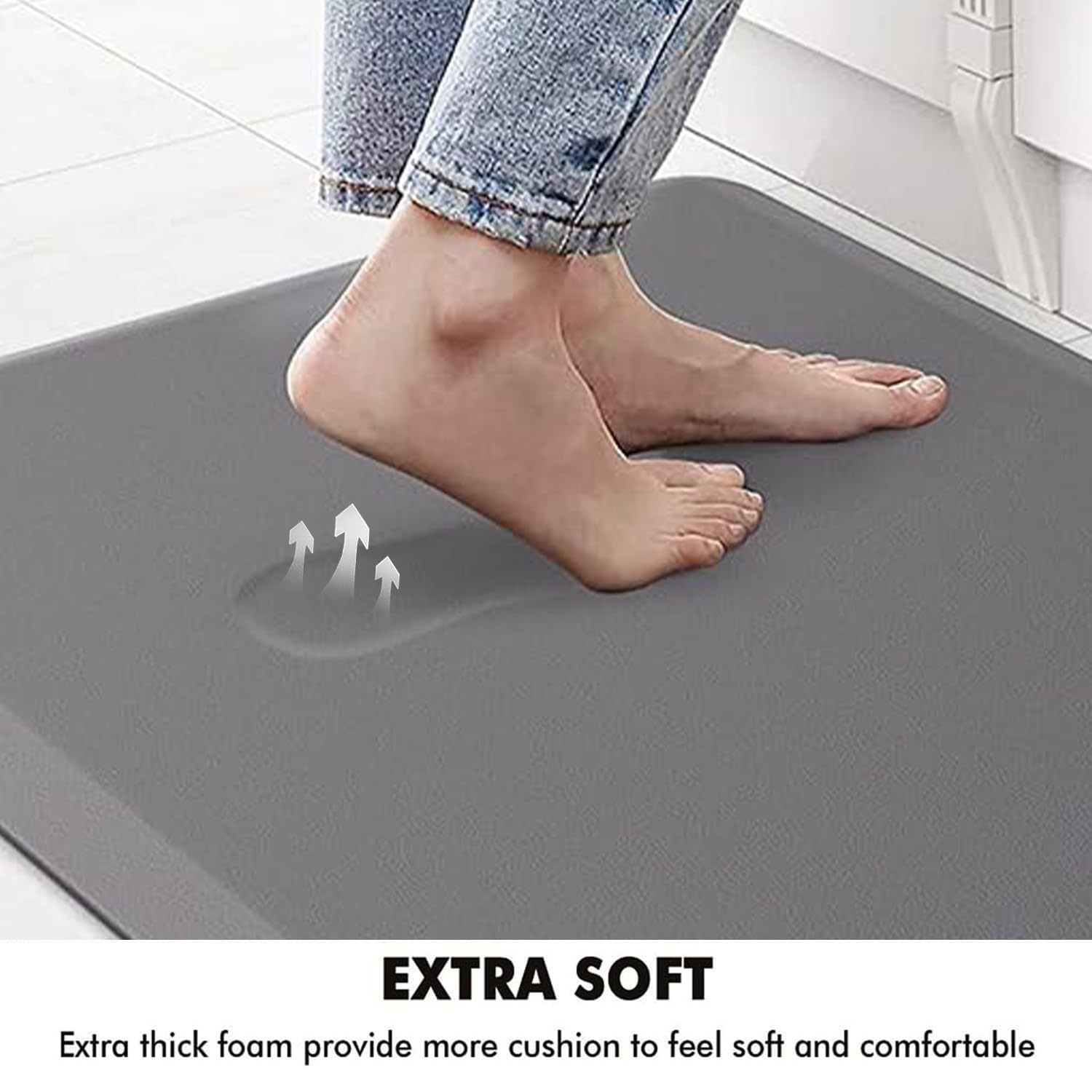 Anti Fatigue Mat - Comfort for Kitchen, Office & More -3