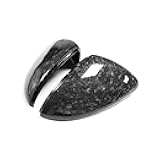 Car Rearview Mirror Cap For For G&olf 7 MK7 R For OEM Style Carbon Fiber Rearview Mirror Covers For 2014-2020 Exterior Replacement Accessories Reverse Mirror Shell(OEM Forged)