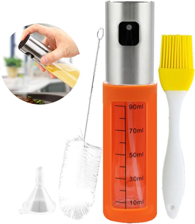 IRAINSUN Spruzzatore Nebulizzatore Olio,Friggitrice Ad Aria Spruzzino - Foto 5