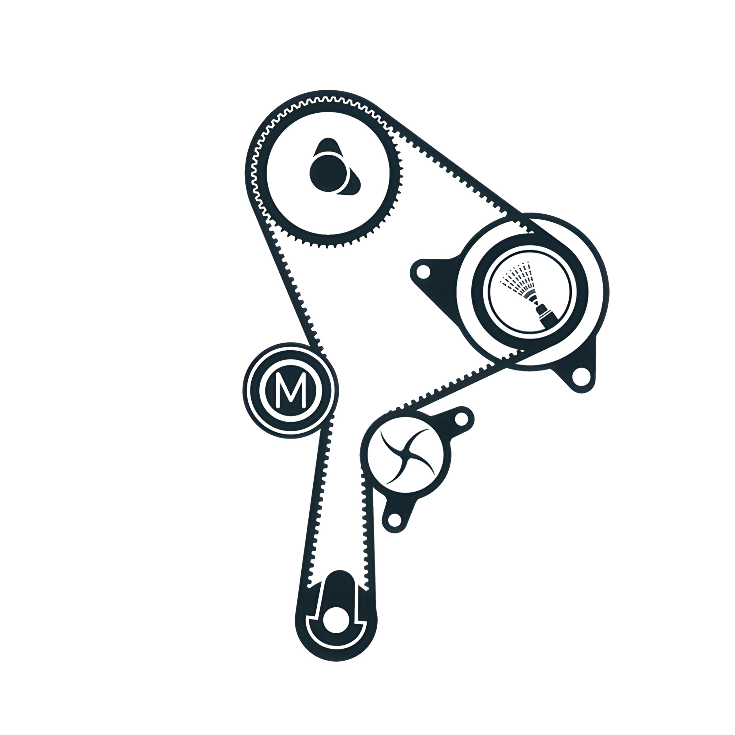 Skf Vkmc 06127 Kit Tendicinghia Con Pompa Acqua-image