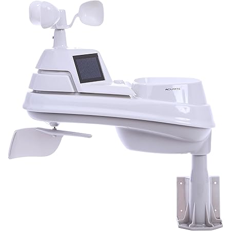 AcuRite Iris 06014 PRO+ (5-in-1) Weather Sensor with Rain Gauge, Wind Speed, Wind Direction, Temperature and Humidity