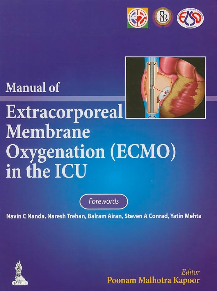 Manual of Extracorporeal Membrane Oxygenation Ecmo in the ICU Manual of Extracorporeal Membrane Oxygenation Ecmo in the ICU
