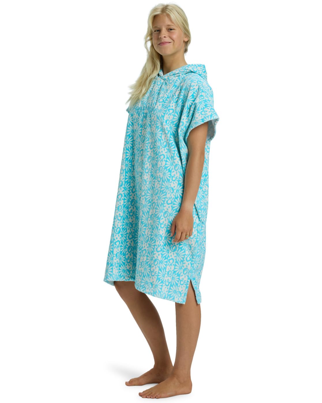 Billabong Poncho de Plage Womens Hooded Towel Bleu One Size