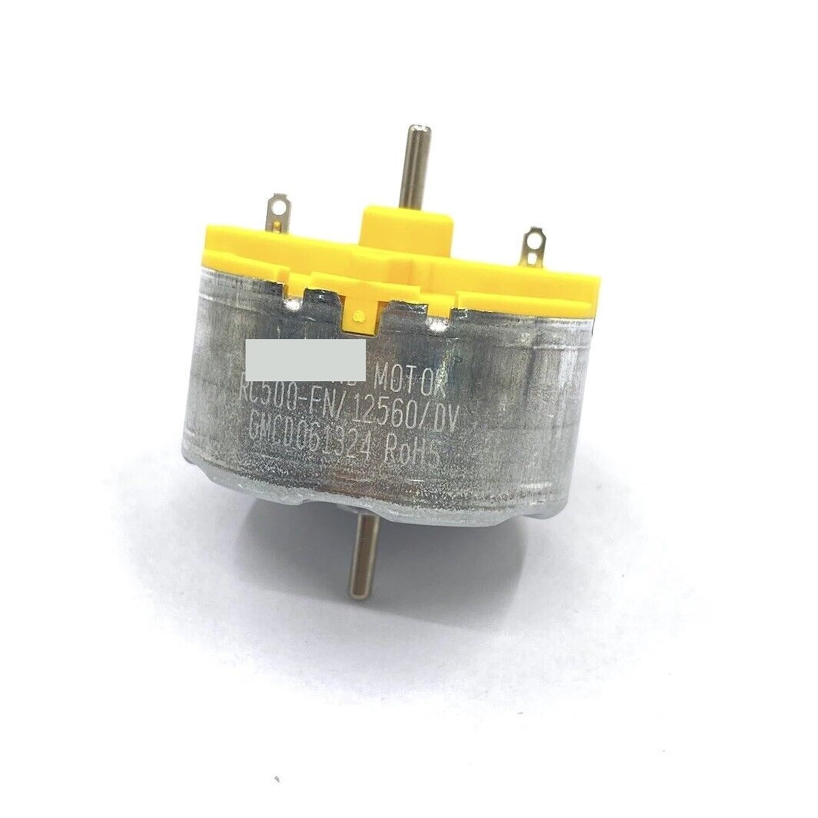 QWZTAEOZA RC500-FN/12560 Electronic Starter DC 6V-12V 5400RPM 32mm Diameter Dual Shaft Engine Height 19.5mm