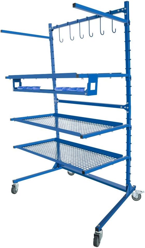 Amazon.com: Solary PS302 Parts Cart with Wheels - Tools Auto Body Parts ...