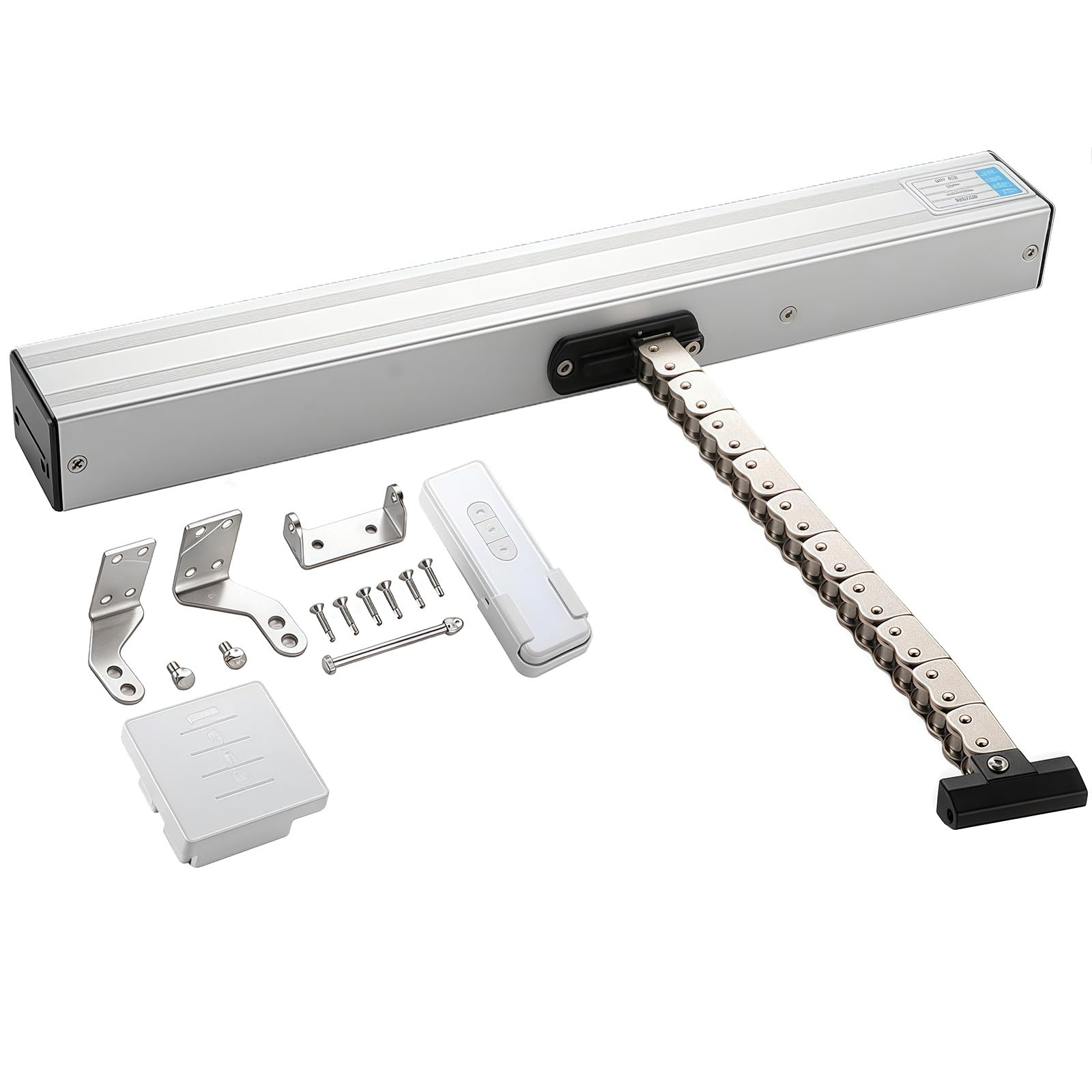 Attuatore elettrico per aprifinestra automatico a catena con telecomando, 300 mm-700 mm, per finestre a battente e lucernario, soluzione di automazione domestica intelligente