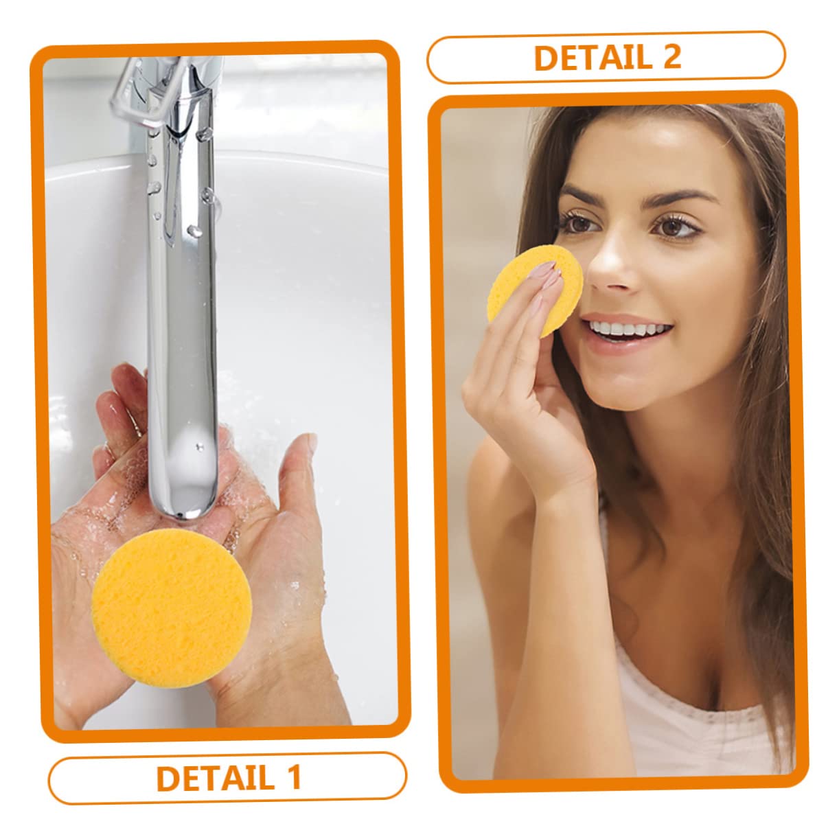 Healeved 150pezzi Spugne Per Spugnette Per Makeup Colori Esfolianti e Detergenti Per Per e Della