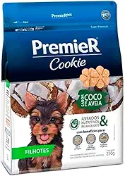 Cookie Cães Filhotes Frutas Coco E Aveia 250g Premier