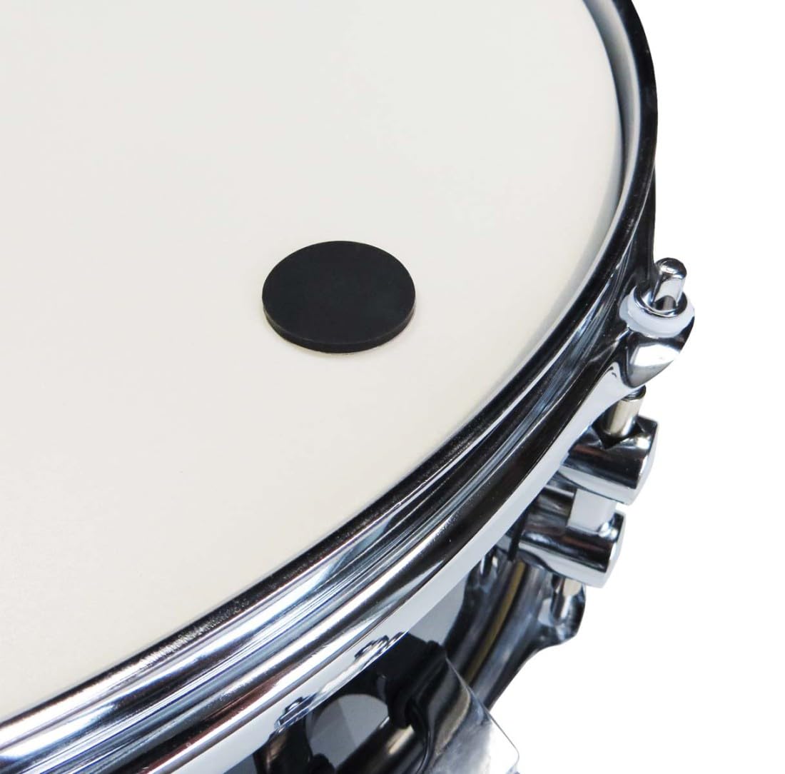 RTOM Moongel Blau 6 Stk Schlagzeug Dämpfer + keepdrum Damper Pads Schwarz