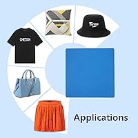 Vista 4 de QTLCOHD Almohadilla de silicona de 15 x 15 pulgadas, almohadilla de silicona de 0.3 pulgadas de grosor para máquina de prensa de calor, almohadilla