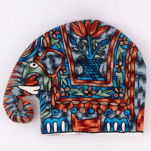 Elephant Quilted Tea Cozy/Embroidered 