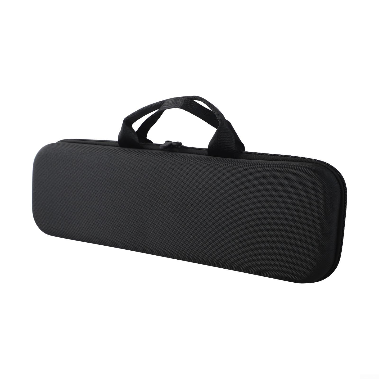 HEBEOT Custodia rigida da viaggio, EVA portatile da appendere, organizer impermeabile per Dyson Airstrait HT01 per accessori per raddrizzatore, Nero , 17.3 x 5.3 x 3.5 inch, moderno