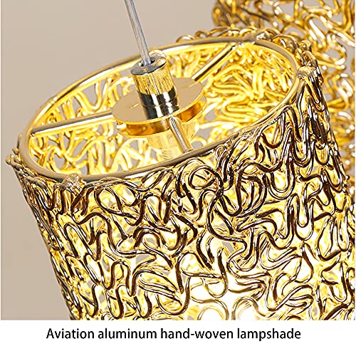 Chandelier crystal plafond light argenté, suspension de prestige pour duplex
