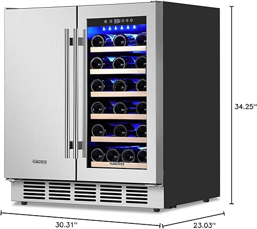 Miniatura 129 de Refrigerador de bebidas de 15 pulgadas, refrigerador de bebidas de 130 latas con puerta de vidrio y cerradura, compresor mejorado, bajo ruido