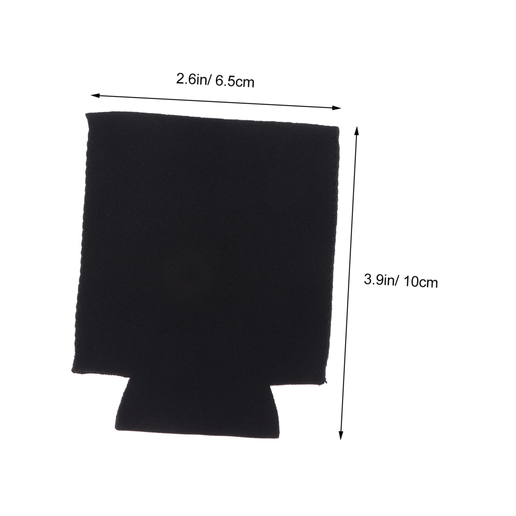 Unomor 14pcs Can Set Simple Beer Ring-pull Can Sleeve Beer Bottle Covers Retro Cooler Canning Jar Lids Beer Can Soda Can Sleeve Water Bottle Cooler Can Beverage Sleeve Bar Black Cloth