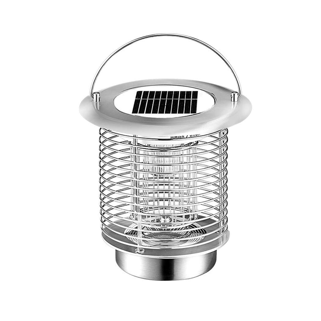 Trappola per zanzare Lampada antizanzare ad energia solare da esterno, zapper portatile, antimosche impermeabile Ip65, doppia funzione: antizanzare e luce da giardino combinate? Modalità di alimentaz