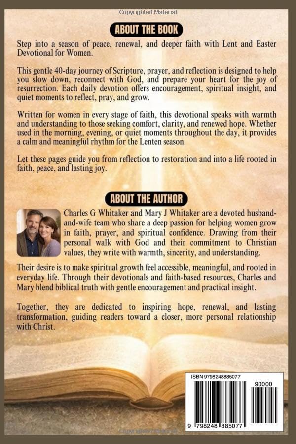 Lent and Easter Devotional for Women: 40 Days of Scripture, Prayer, and Reflection to Renew Your Faith and Prepare Your Heart - Image 2