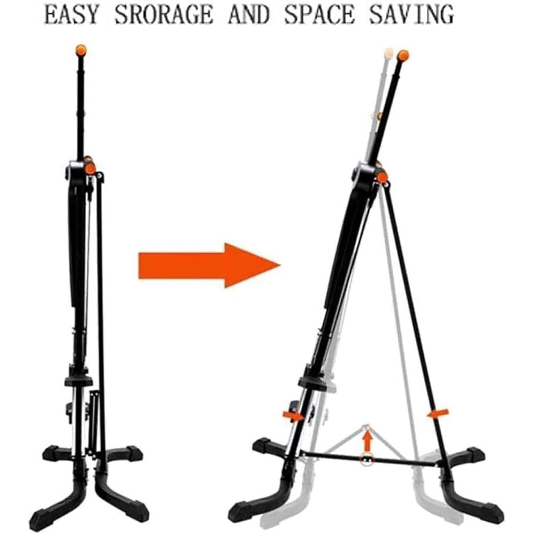 Escalador vertical para gimnasio en casa, entrenamiento cardiovascular de cuerpo completo con monitor LCD, soporta 120 kg