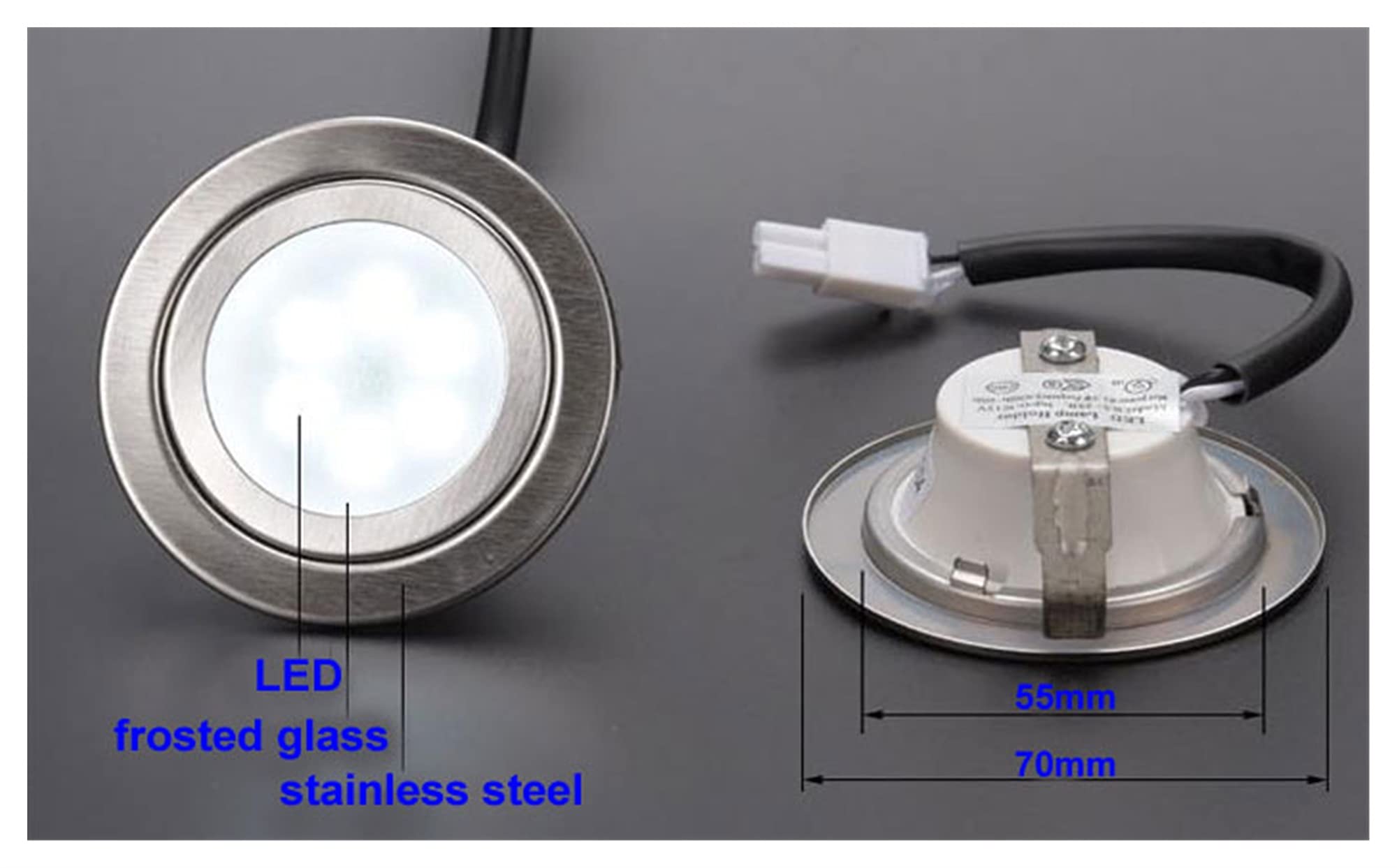 светильник мебельный светодиодный g4