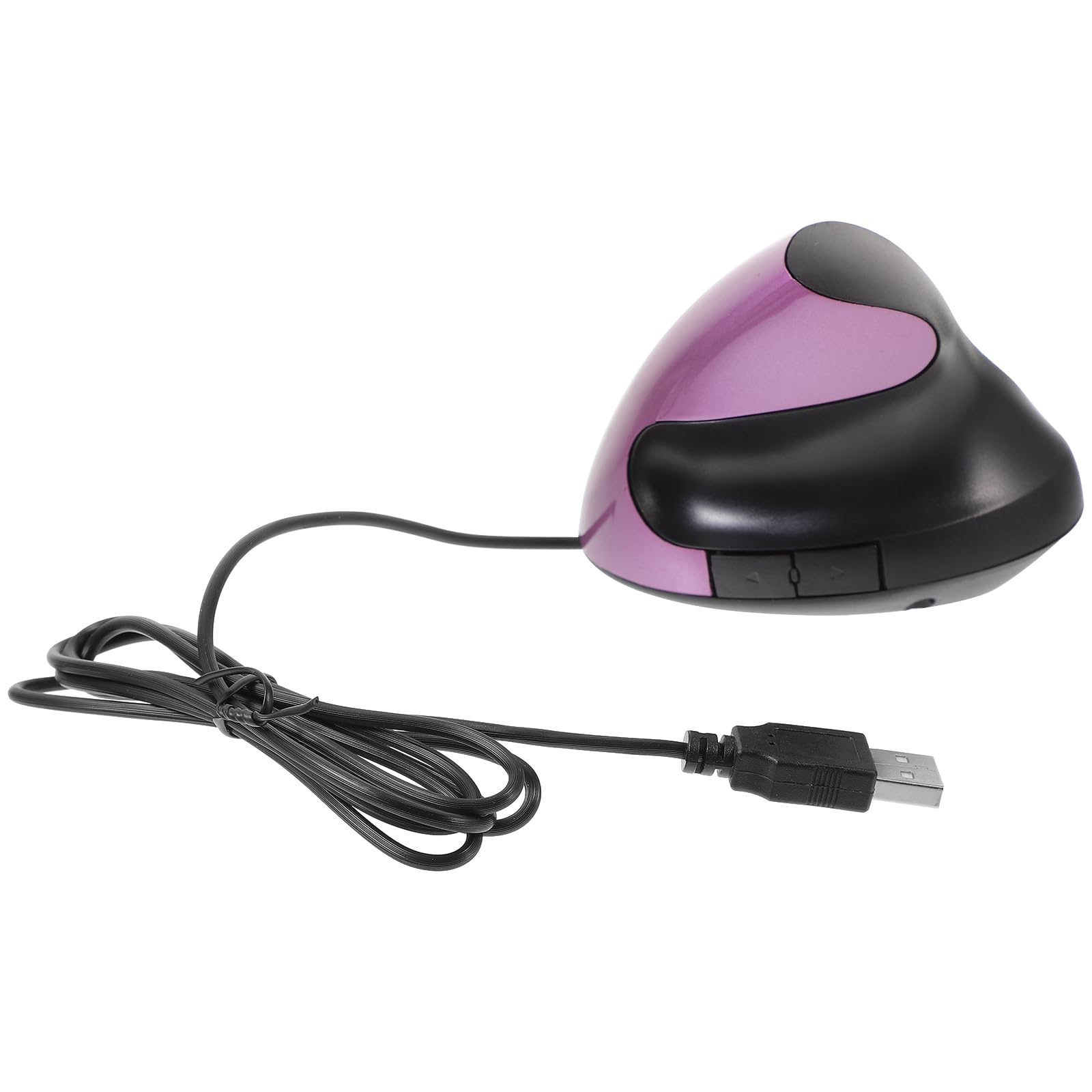 Ratón vertical ergonómico USB con 5 botones, ideal para trabajar con portátil 8