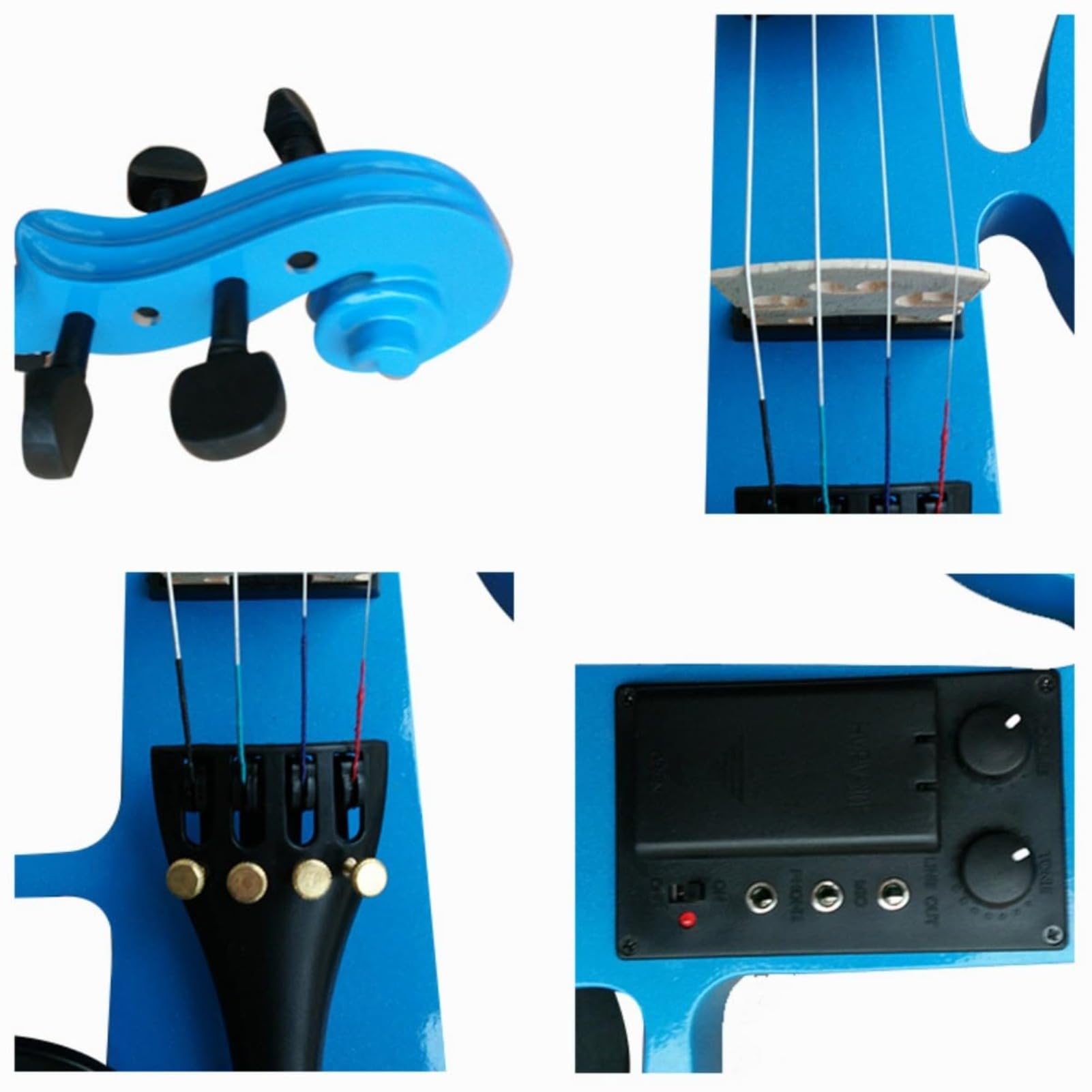 Amazon | エレキバイオリン サイレント機能搭載 ヘッドホン スピーカー