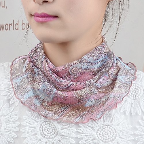 Upper-scarf donne sciarpe estate Sun Thin collare