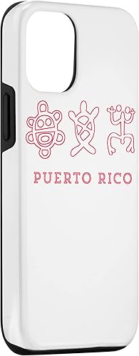 Miniatura 3 de Funda para iPhone 1212 Pro Puerto Rico Boricua Pride Indios Tainos Sun Coqui Cacique