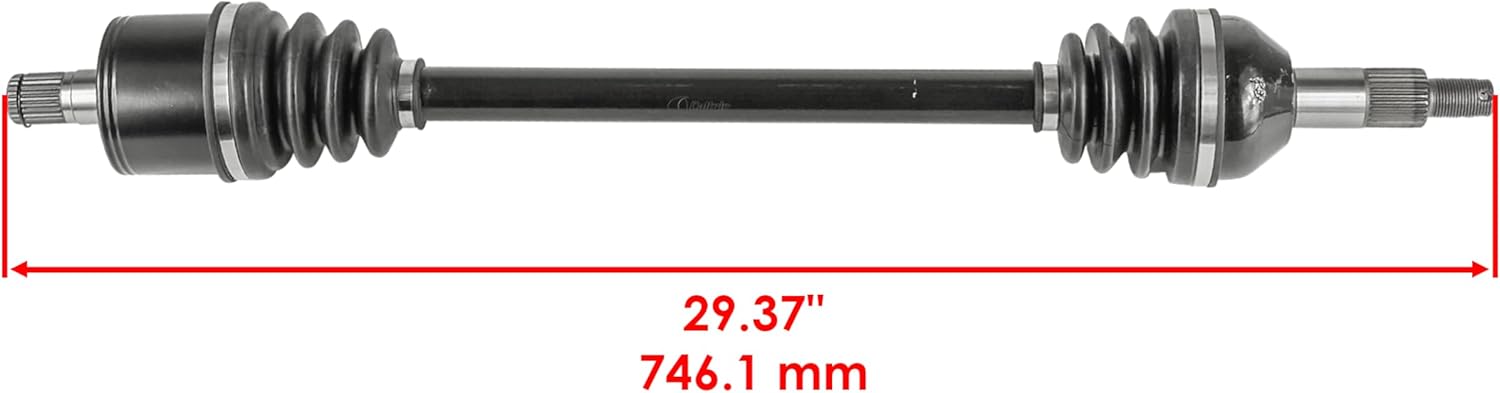 Caltric 705502831 Rear Left or Right CV Joint Axle Compatible with Can-Am Defender HD10 2021-2025