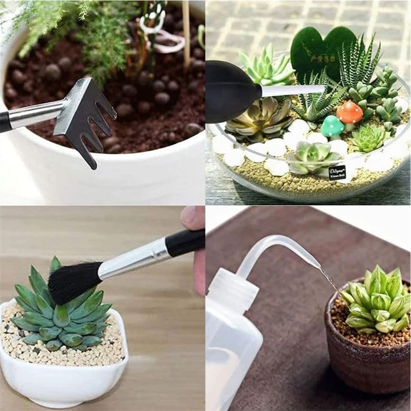 Ahlsen 15 Pièces Outils Pour Plantes Succulentes - Tapis De Rempotage
