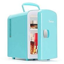 AstroAI Mini Frigo 4 Litri / 6 Lattine Blu