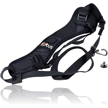 Amazon Felimoa プロ仕様 カメラ ストラップ 一眼レフ ショルダーストラップ スライド式 長さ調整可 カメラ 双眼鏡用ストラップ ホルダー 通販