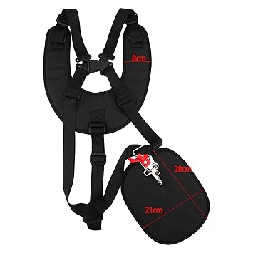 Lawn Mower Harness, Anti-Corrosive Convenient Strimmer Harness, Reusable for Women Men