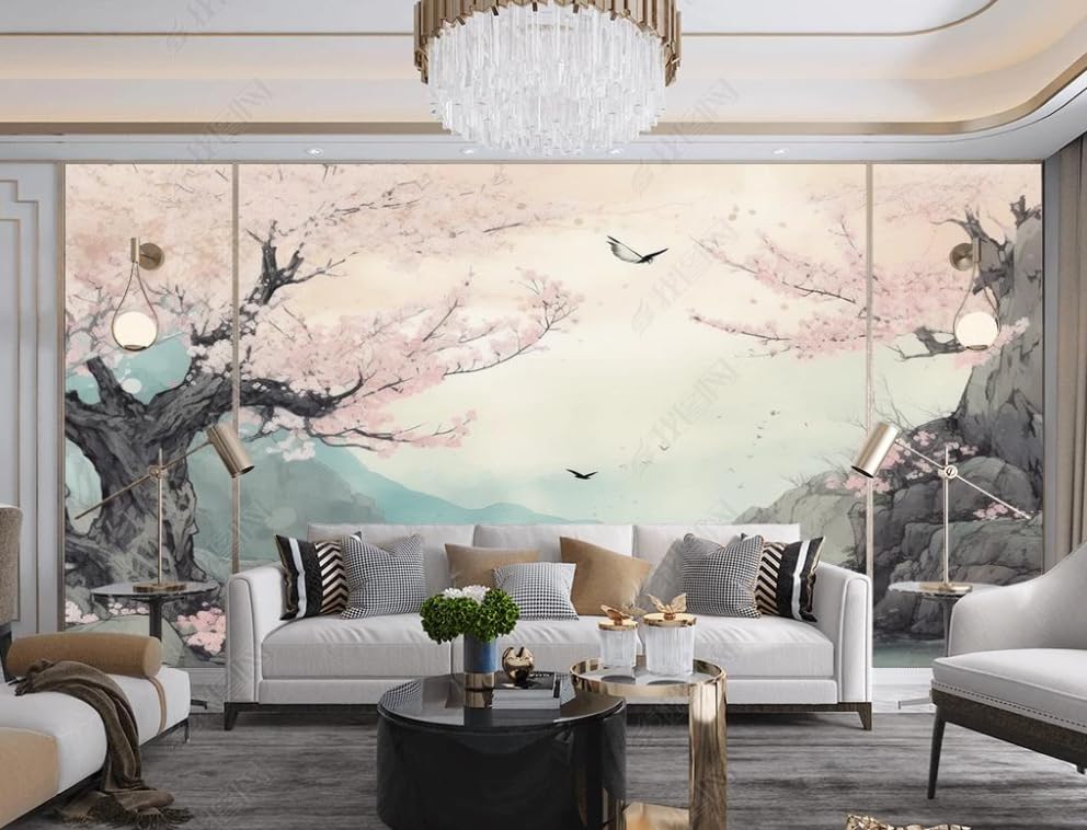 Papier peint chinois intissé chambre poster géant décoratif 350x256 cm