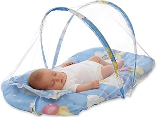 Faltbare Moskitonetz, Bett Faltbares Moskitonetz, Mit Geeignet Familien Outdoor Reisen - Blau