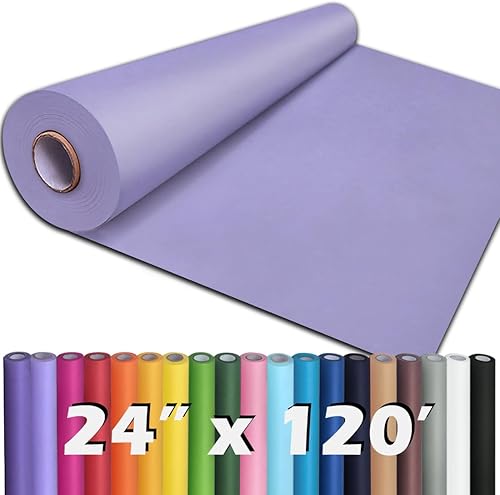 Vista 205 de PerkHomy - Rollo de papel kraft negro de 36 x 1.440 pulgadas (120 pies) para tablón de anuncios, papel artístico, cubierta de mesa, manualidades
