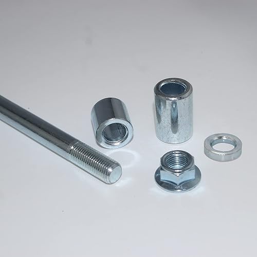 Miniatura 8 de Minho Eje delantero y trasero de 0.472in y 8.071in con buje de 1.181in y 0.787in para TaoTao 50 Dirt Bike Quad ATV