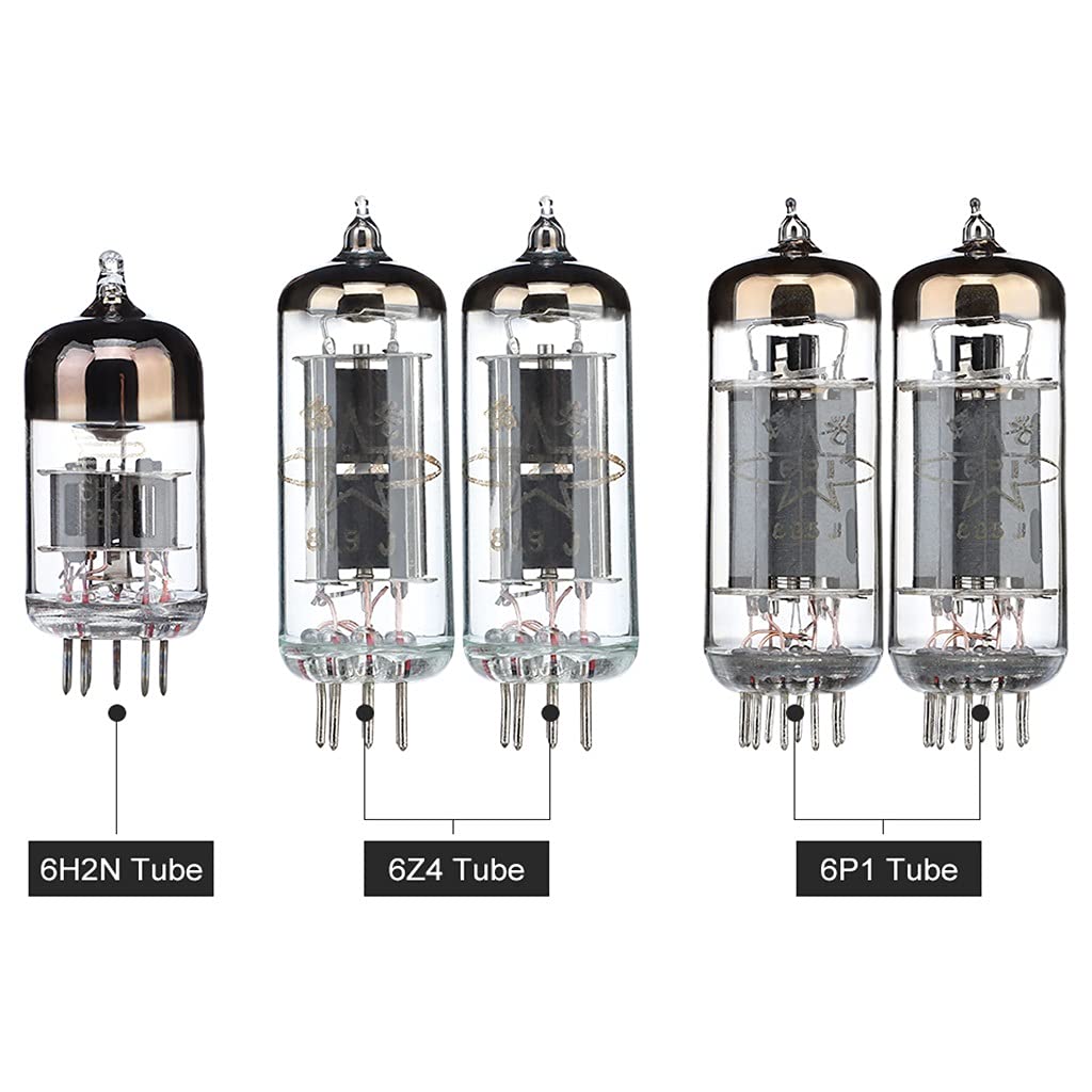 Amplificador Audio Classe a Tubo Amplificatore di Potenza Professionale Tubo A Vuoto Amp 6n2 6p1 HiFi Stereo Suono Amplificatore per Altoparlanti