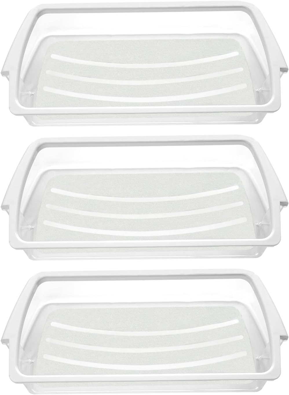 SupHomie (Pack of 3) WPW10321304 Refrigerator Door Shelf Replacement Compatible with Whirlpool WRS322FDAW04 WRS325FDAM02 WRS325FDAM01 Replace AP6019471 2179575