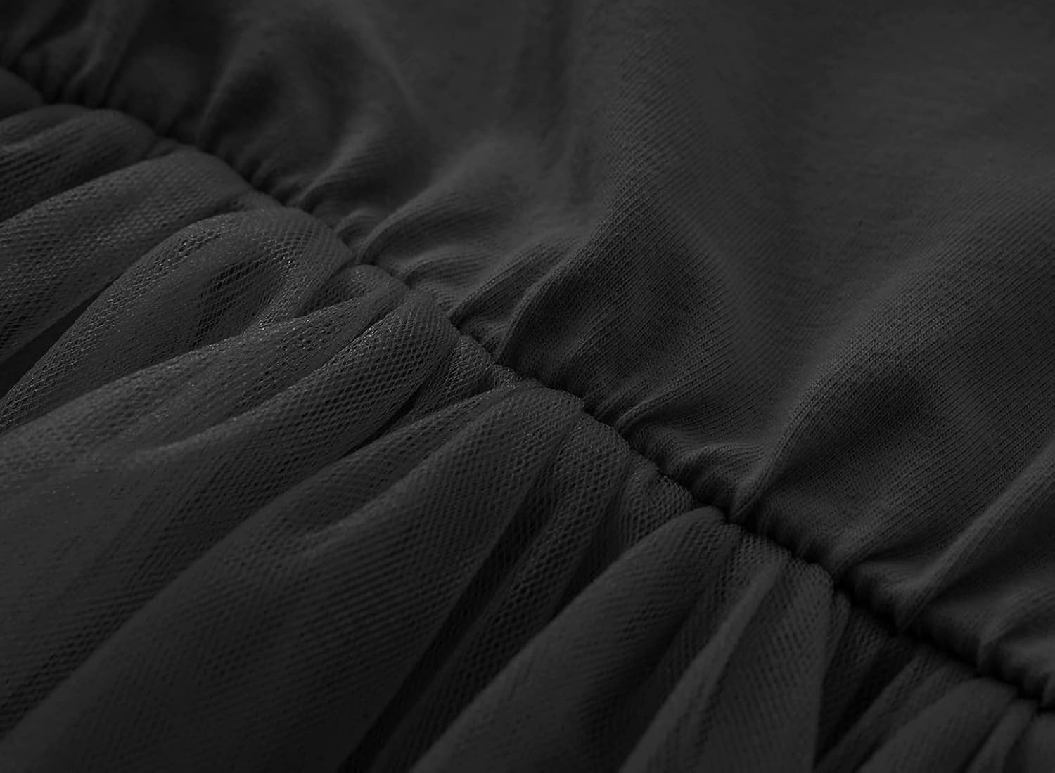 Girls Tutu Dress Toddler Ruffle Sleeve Princess Party Tulle Sundress - Image 4