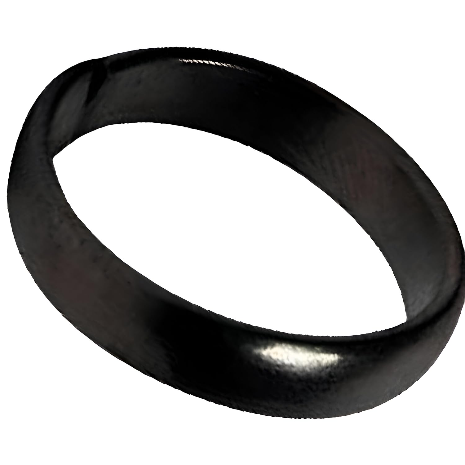Jinali Gems Men's Black Horse Shoe Iron Ring - Adjustable - Review, Price and Buying Guide