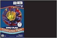 Vista 26 de Tru-Ray® Papel de construcción, 12.0 in x 18.0 in, 50% reciclado, azul atómico, paquete de 50