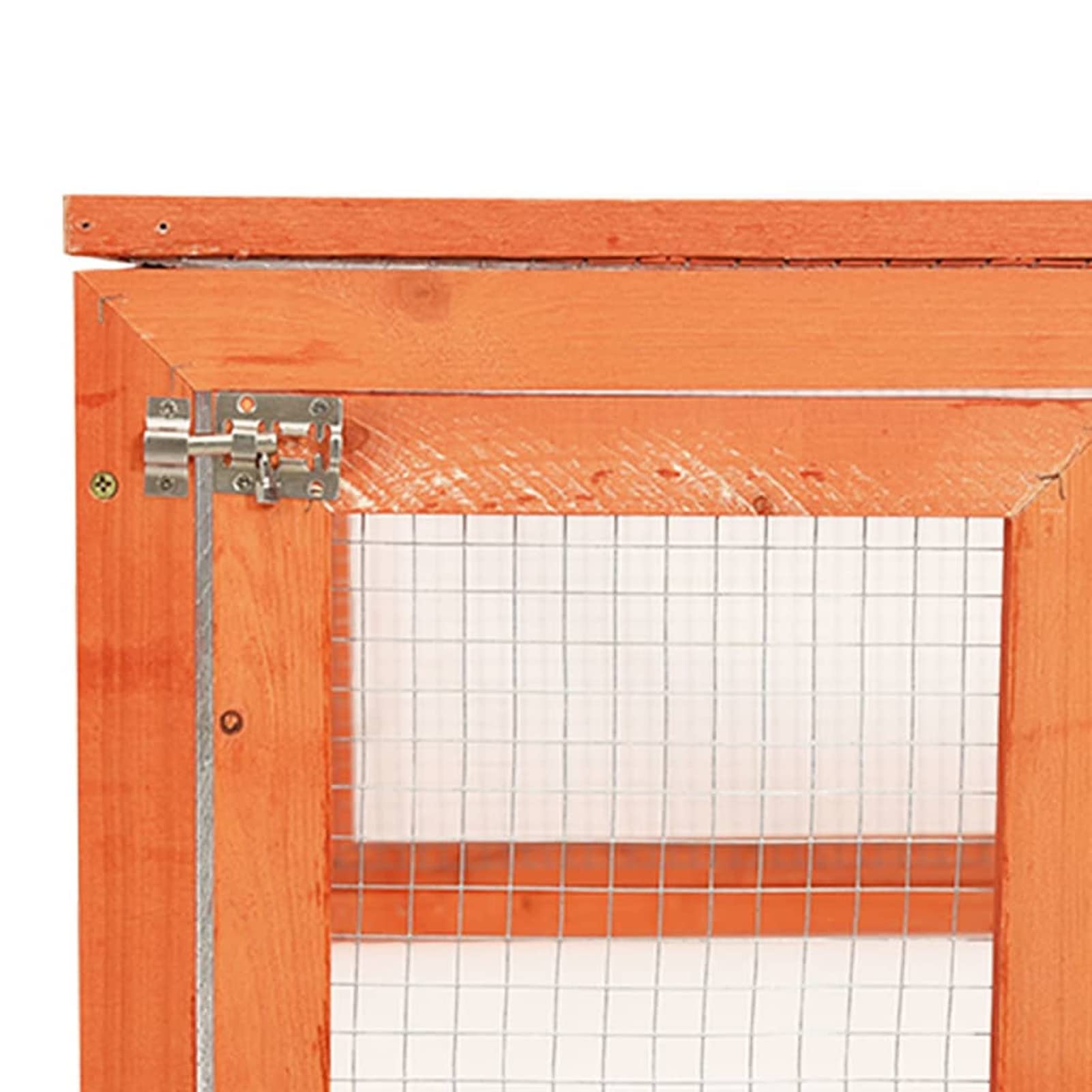 Conejera, XIAOGUANG Jaula Cobaya, Jaulas para Conejos, Jaula Hamster, Casa Conejo, Casita Conejo, Nido Conejo, de Madera Maciza de Abeto 183x90x46,5 cm