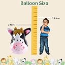 Party Propz Jungle Theme Birthday Decoration Kit – 49Pcs Happy Birthday Decoration Kit Boys with Jungle Theme Birthday Banner, 2ft Animal Foil Balloons, Safari Theme birthday Decoration (Foil,Latex) gallery image