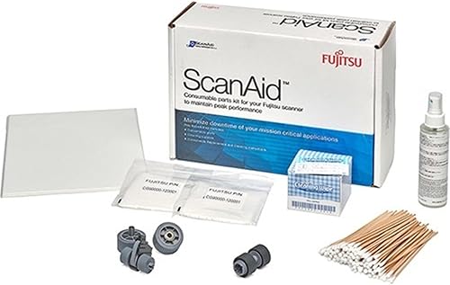 Kit ScanAid original del fabricante fi-7600 fi-7700, suministros de limpieza y piezas de repuesto