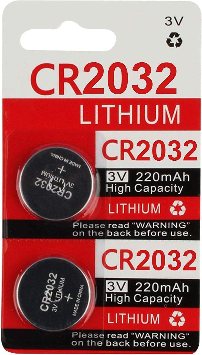 2 Pack FOB Replace Jeep Grand Cherokee Key Fob Battery 2008, 2009, 2010, 2011, 2012, 2013, 2014 & 2015 + 2016