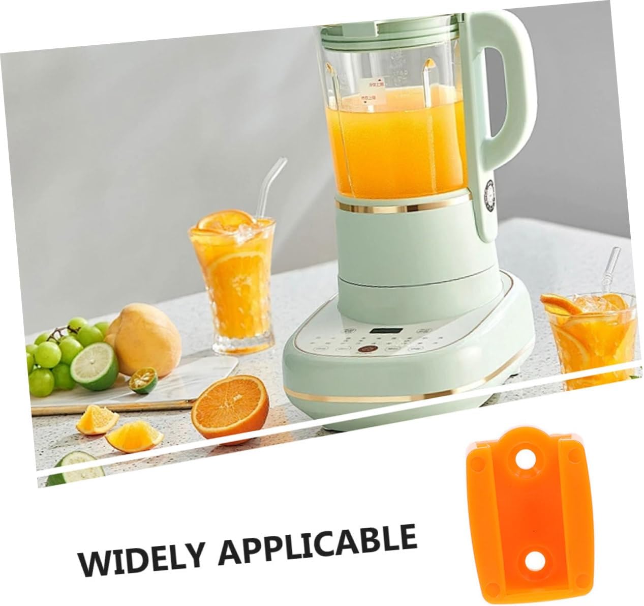 Ciieeo Electric Orange Juicer Parts 2pcs Replacement Accessories for Automatic Orange Peeler Machine Sturdy Plastic Easy to Install Suitable for Kitchen Use